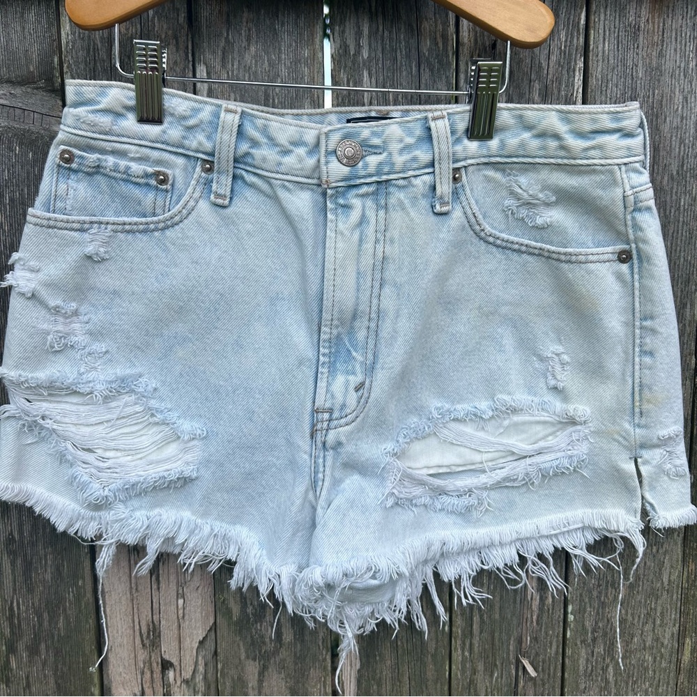 Abercrombie & Fitch Annie High Rise Shorts Size 28/6
